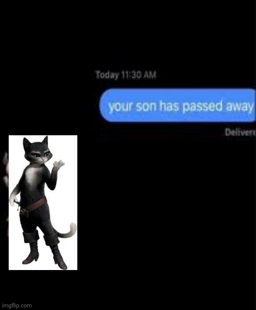 your son has passed away | image tagged in your son has passed away | made w/ Imgflip meme maker