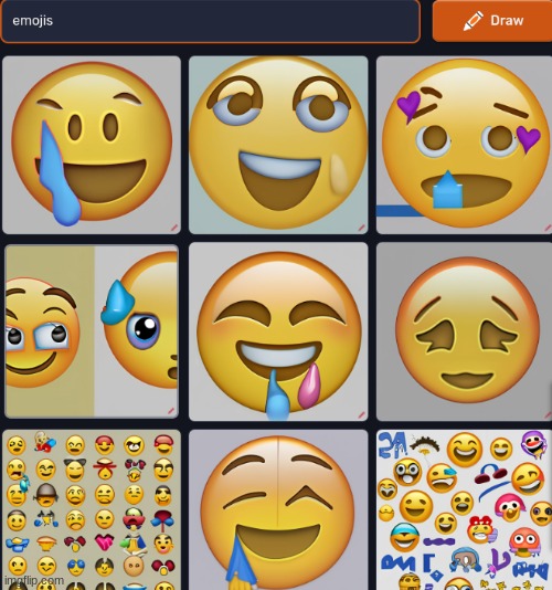 Emojis be like: | image tagged in emoji | made w/ Imgflip meme maker