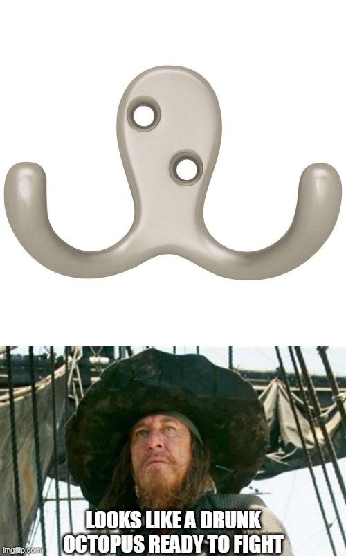 IT WANTS YOUR RUM | LOOKS LIKE A DRUNK OCTOPUS READY TO FIGHT | image tagged in pirates,pirates of the caribbean,octopus | made w/ Imgflip meme maker