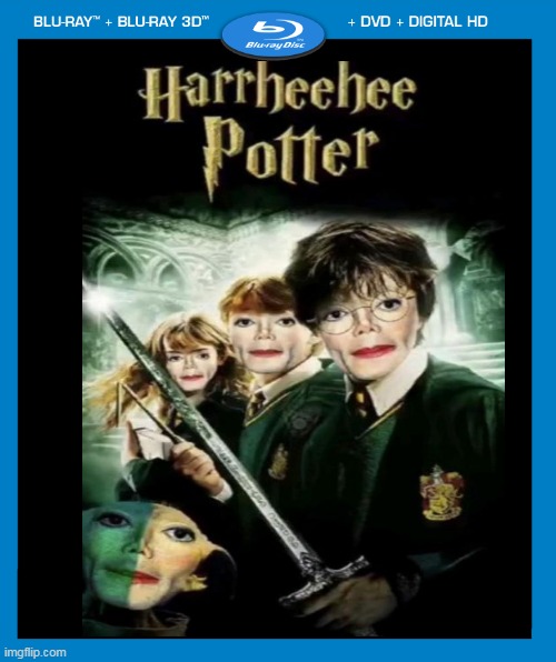 NOT FOR CHILDREN! | image tagged in harry potter,michael jackson,movies | made w/ Imgflip meme maker