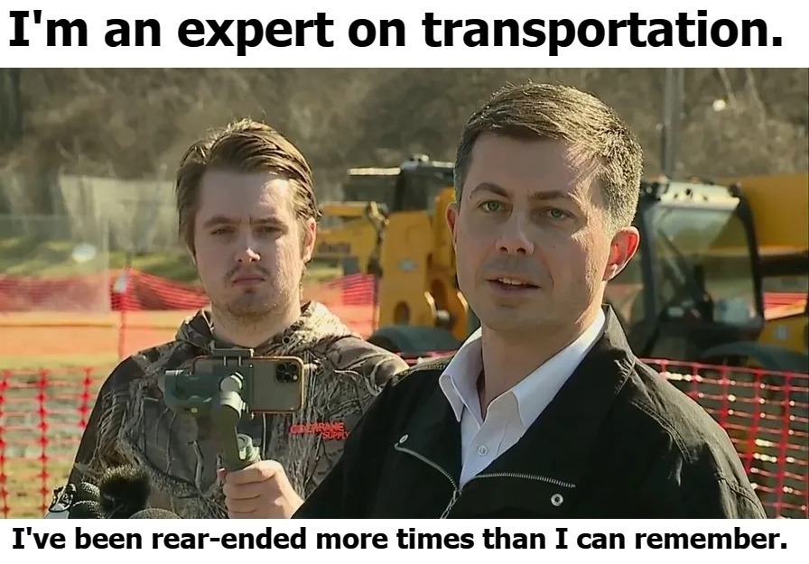 Petey BootyPlug: I'm an expert on transportation. | image tagged in pete buttigieg,butt plug,anal sex,anal probes,butt sex,booty warrior | made w/ Imgflip meme maker