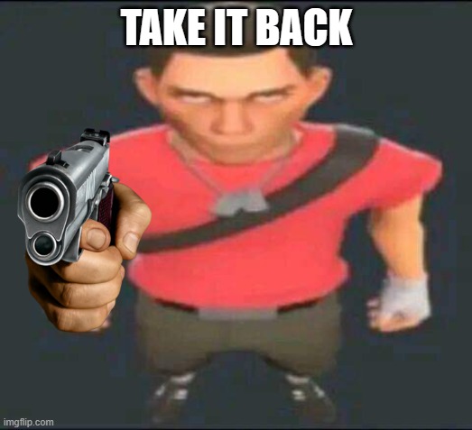 bro | TAKE IT BACK | image tagged in bro | made w/ Imgflip meme maker