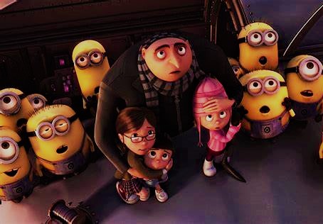 High Quality despicable me characters Blank Meme Template