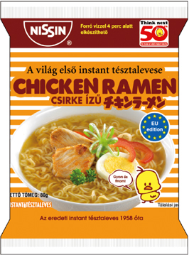 Nissin Chicken Ramen Blank Meme Template