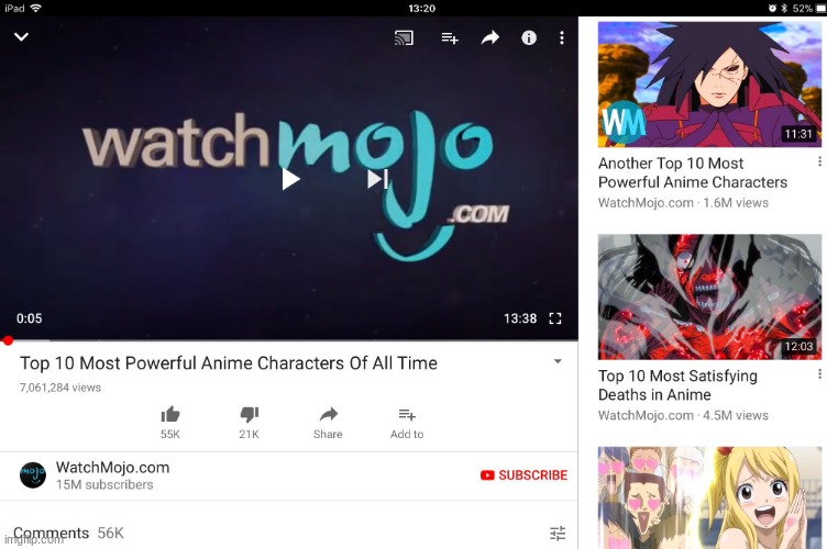 Top ten anime watchmojo | image tagged in top ten anime watchmojo | made w/ Imgflip meme maker