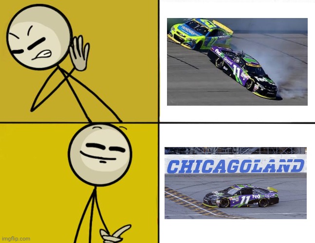 That's How Comeback works | image tagged in henry stickmin drake,nascar | made w/ Imgflip meme maker