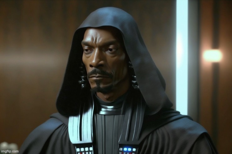 what tf did I just find? | image tagged in snoop dogg,darth vader | made w/ Imgflip meme maker