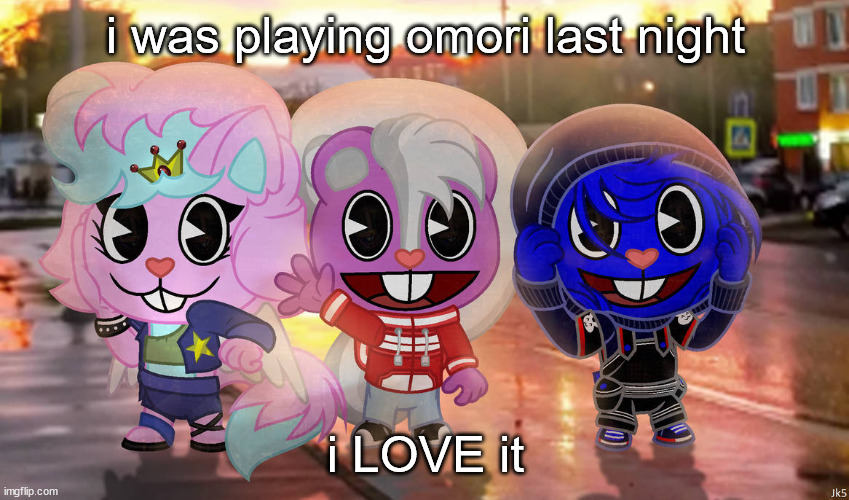 it's so fun (not that scary tbh) | i was playing omori last night; i LOVE it | image tagged in kitty daliallon and cesar drawn by jakky | made w/ Imgflip meme maker