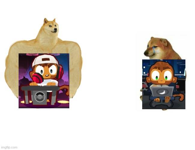 Buff Doge vs. Cheems Meme | image tagged in memes,buff doge vs cheems | made w/ Imgflip meme maker
