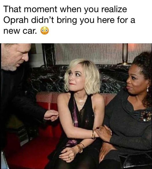 Oprah And White Slavery Blank Meme Template
