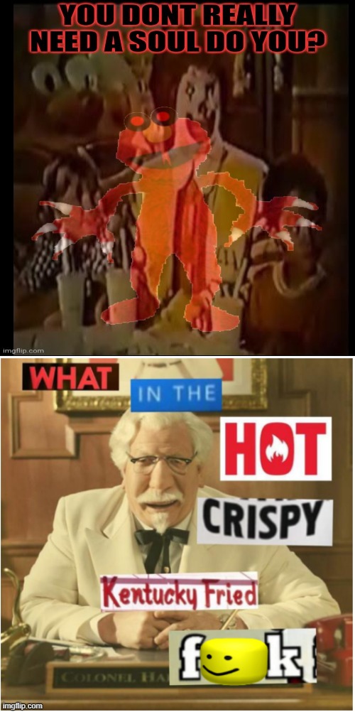 Cursed elmo | image tagged in what in the hot crispy kentucky fried frick censored | made w/ Imgflip meme maker