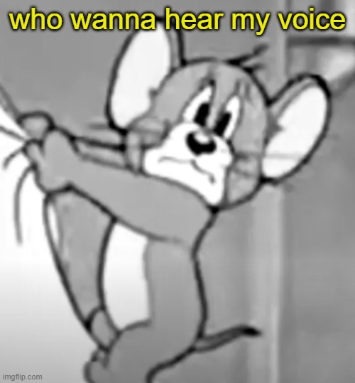 awww the skrunkly | who wanna hear my voice | image tagged in awww the skrunkly | made w/ Imgflip meme maker