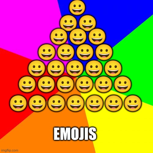 i was bored | 😀; 😀😀; 😀😀😀; 😀😀😀😀; 😀😀😀😀😀; 😀😀😀😀😀😀; 😀😀😀😀😀😀😀; EMOJIS | image tagged in memes,blank colored background | made w/ Imgflip meme maker