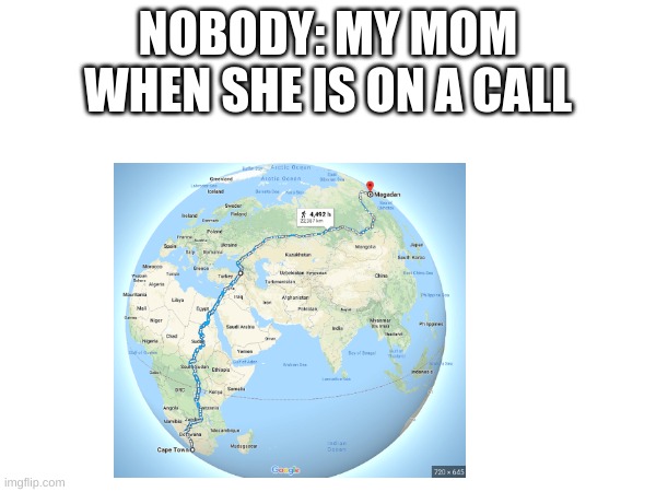 yes | NOBODY: MY MOM WHEN SHE IS ON A CALL | image tagged in funny,meme | made w/ Imgflip meme maker