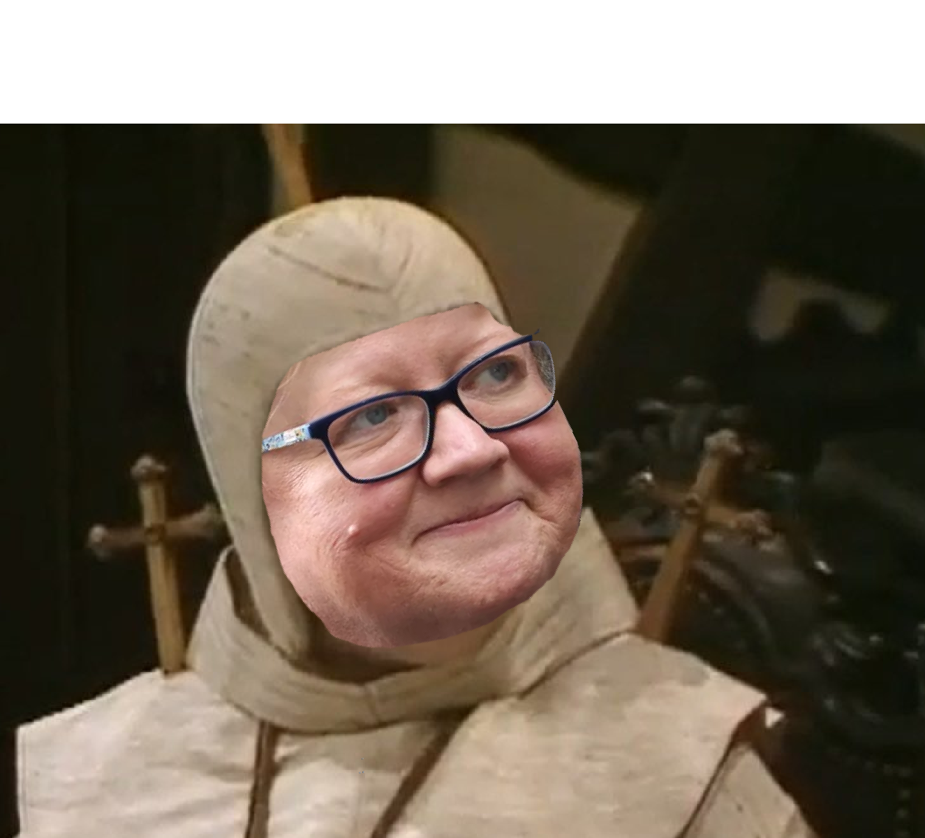 High Quality Aunt Therese Coffey Blank Meme Template