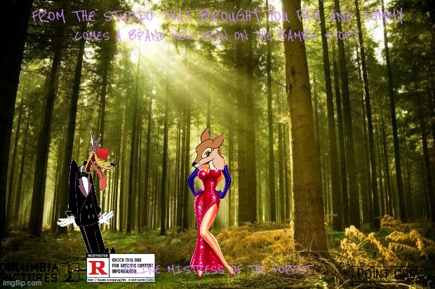 movies that might happen someday part 28 | FROM THE STUDIO THAT BROUGHT YOU PAM AND TOMMY; COMES A BRAND NEW SPIN ON THE BAMBI STORY; FELINE MISTRESS OF THE FOREST | image tagged in bambi,public domain,r rated,romantic comedy,fake,anthro | made w/ Imgflip meme maker