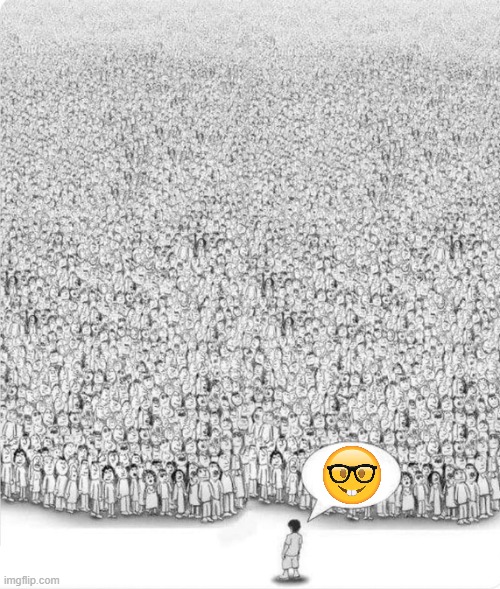 Man talking to crowd | image tagged in man talking to crowd | made w/ Imgflip meme maker