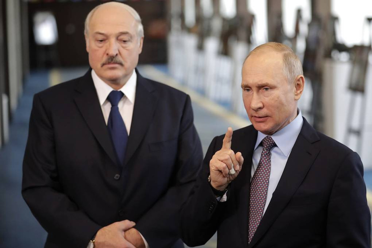 Putin Lukashenko Blank Meme Template