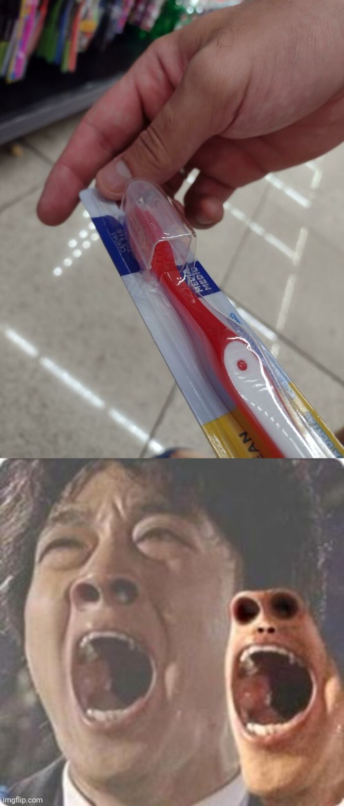 Toothbrush fail | image tagged in aaaaaaaaaaaaaaaaaaaaaaaaaaaaaaaaaaaaaaaaaaaaaaaaaa,you had one job,memes,toothbrush,toothbrushes,design fails | made w/ Imgflip meme maker