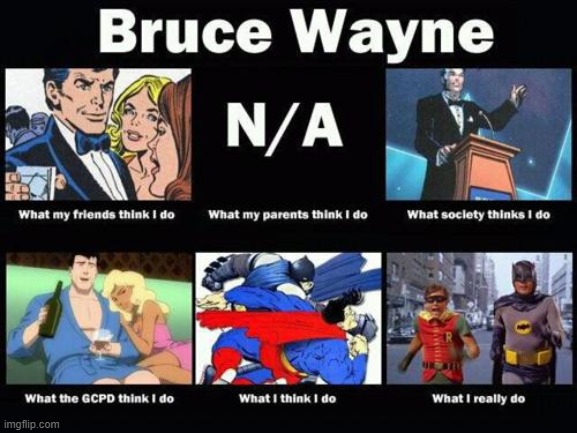image tagged in bruce wayne,superhero,memes,superheroes,batman,funny | made w/ Imgflip meme maker