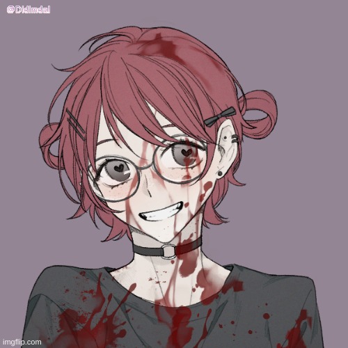 My Yandere Side (NSFW for blood) (nope its ketchup) | made w/ Imgflip meme maker