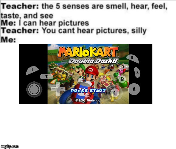 You can't hear pictures | image tagged in you can't hear pictures | made w/ Imgflip meme maker