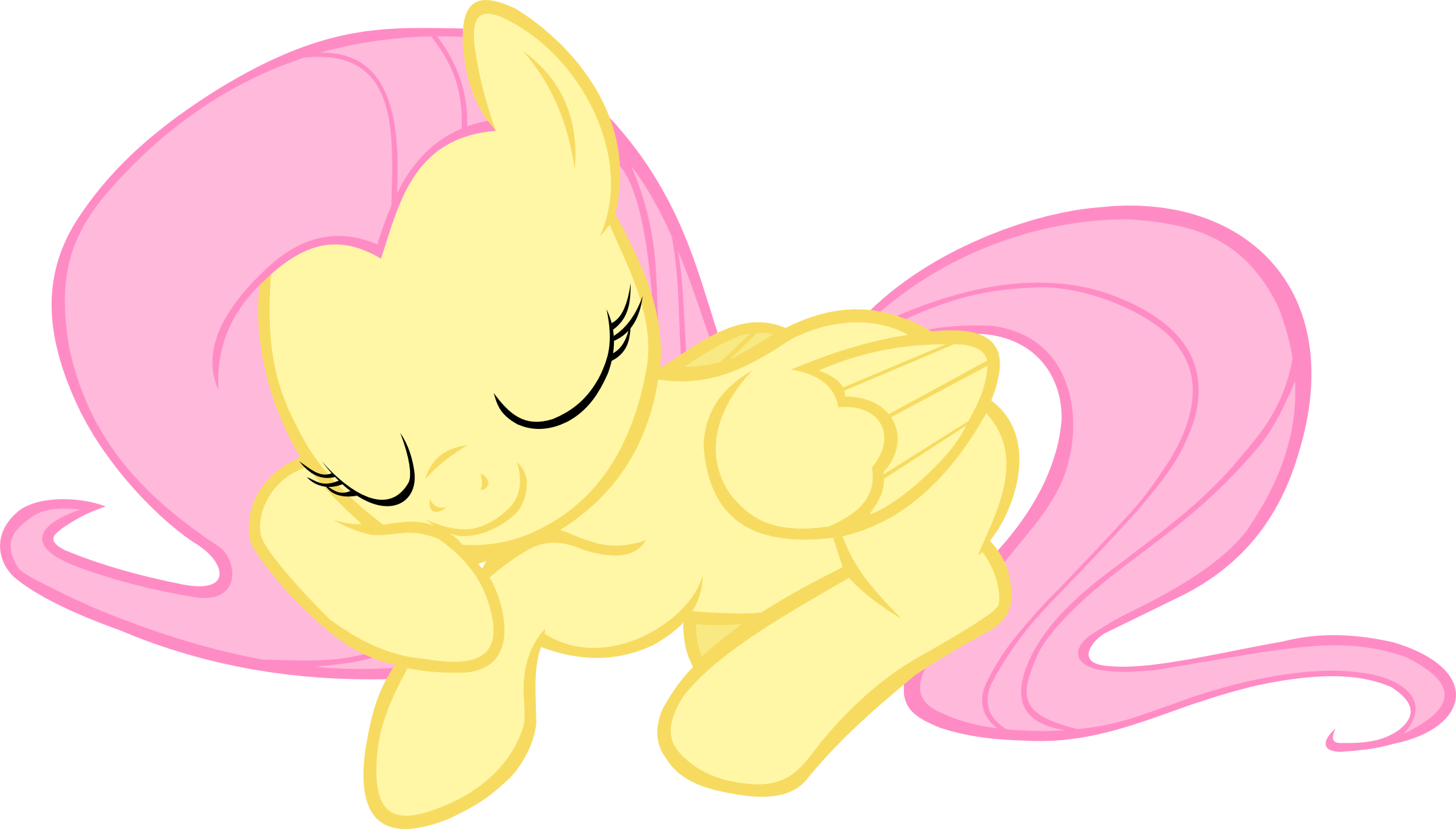 Sleepy Fluttershy Blank Meme Template