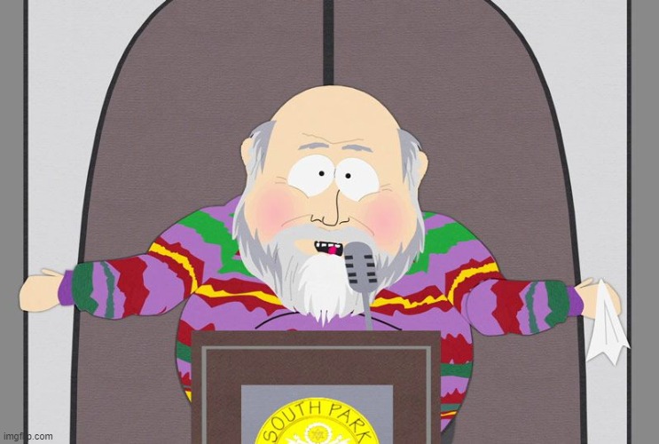 Rob Reiner on South Park | image tagged in rob reiner on south park | made w/ Imgflip meme maker