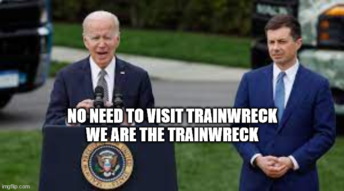  NO NEED TO VISIT TRAINWRECK
WE ARE THE TRAINWRECK | made w/ Imgflip meme maker