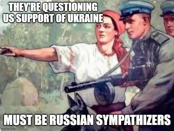 China issued ceasefire call; they must be Putin stooges | THEY'RE QUESTIONING US SUPPORT OF UKRAINE; MUST BE RUSSIAN SYMPATHIZERS | image tagged in rat | made w/ Imgflip meme maker