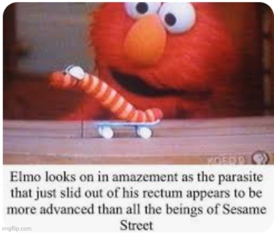 HAHAHAHHAAHHA funny title laugh or else | image tagged in elmo,dark humor | made w/ Imgflip meme maker