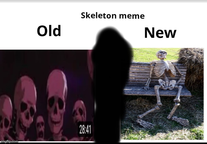 Skeleton evolution | image tagged in skeleton | made w/ Imgflip meme maker