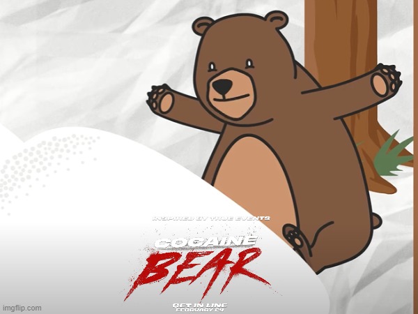 Coke Bear | image tagged in movie,funny | made w/ Imgflip meme maker