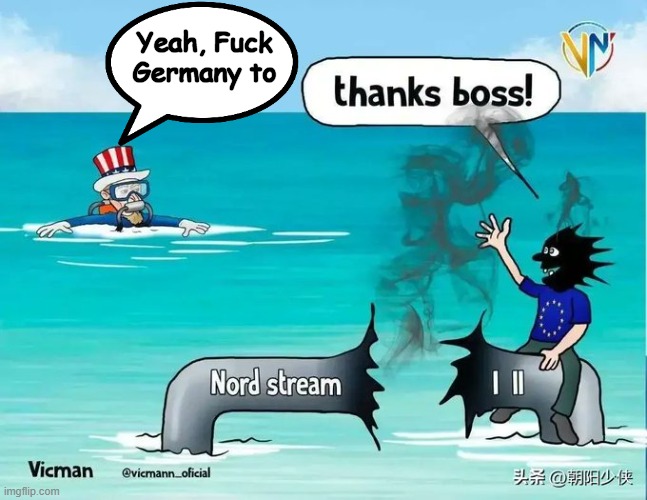 High Quality NORD STREAM 2 Blank Meme Template