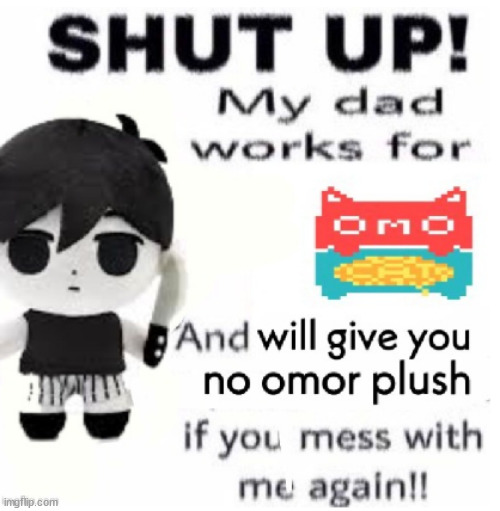 omori plush Meme Generator - Imgflip