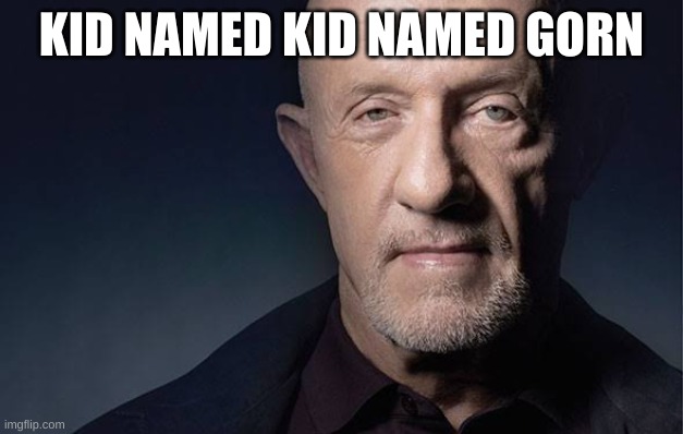 Kid Named | KID NAMED KID NAMED GORN | image tagged in kid named | made w/ Imgflip meme maker