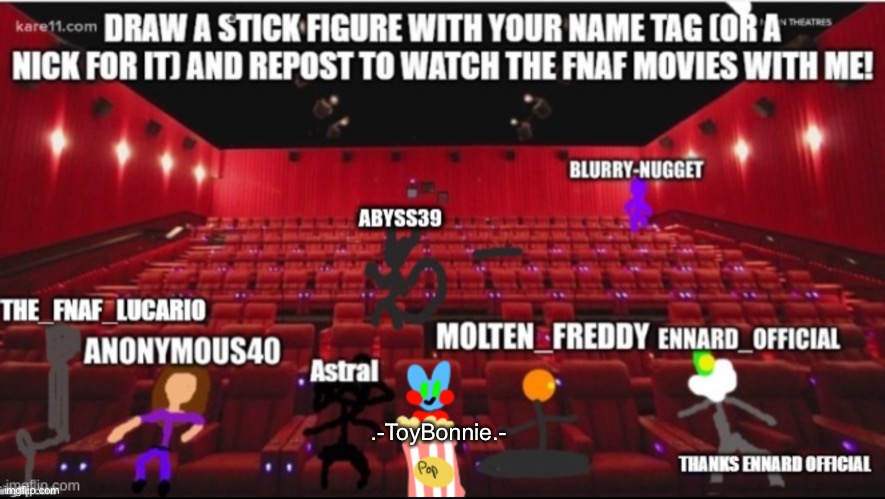 POPCORN | .-ToyBonnie.- | image tagged in yeeesss | made w/ Imgflip meme maker