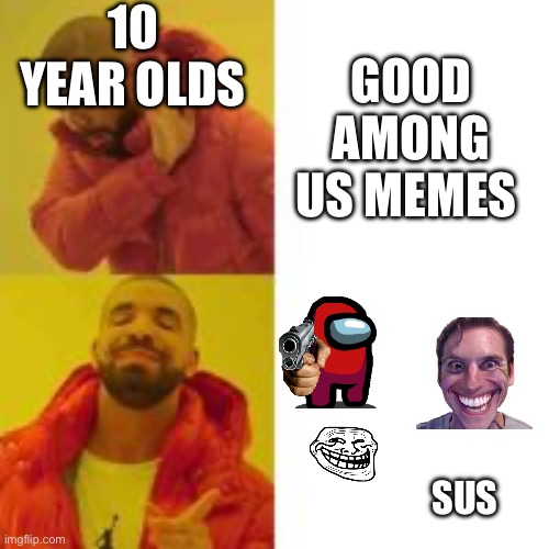 No lies detected | 10 YEAR OLDS; GOOD AMONG US MEMES; SUS | image tagged in not that but this,among us,memes,bad | made w/ Imgflip meme maker