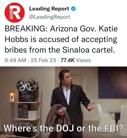 Crickets. | Where's the DOJ or the FBI? | image tagged in confused john travolta | made w/ Imgflip meme maker