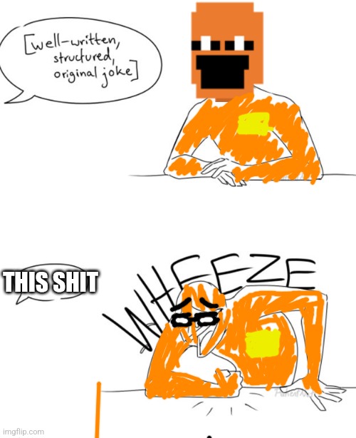 Wheeze | THIS SHIT | image tagged in wheeze | made w/ Imgflip meme maker