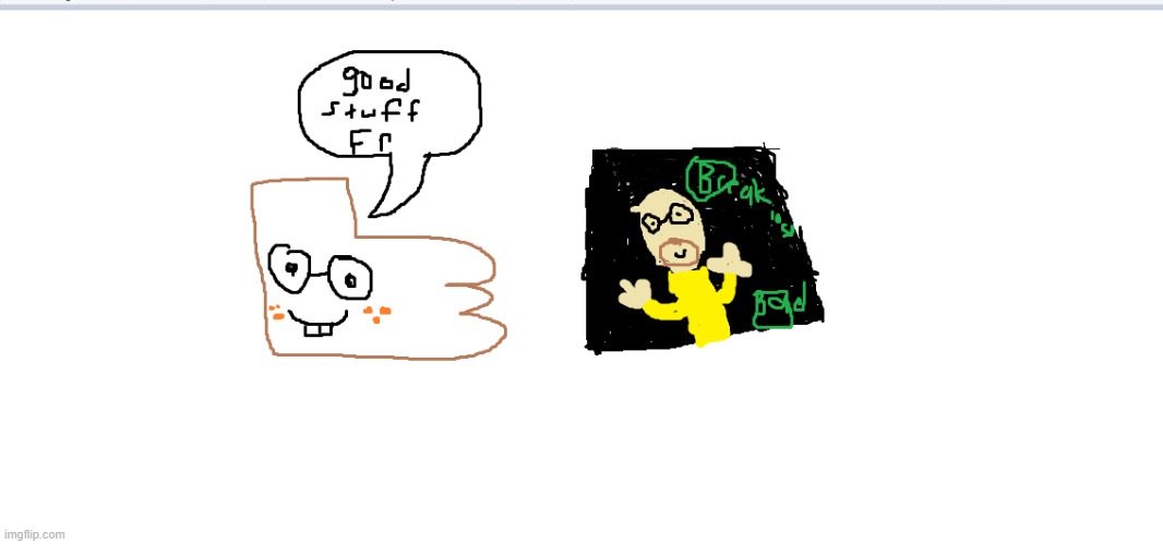 foot nerd watching breaking bad | made w/ Imgflip meme maker