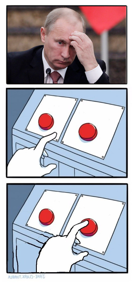 Putin Must Choose Blank Meme Template