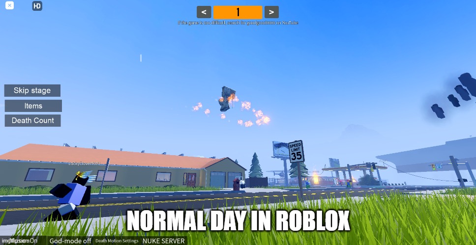 Walk to school in OHIO - Roblox