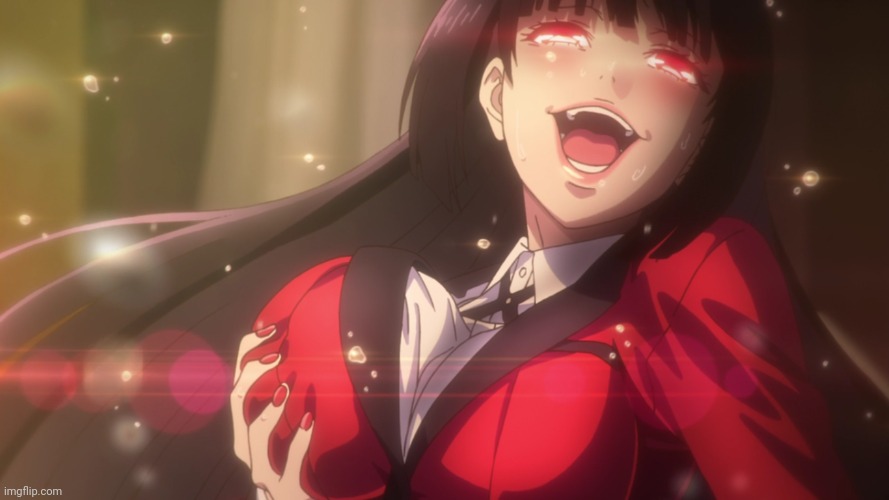 Kakegurui without context pt.3 (she is indeed insane) | made w/ Imgflip meme maker