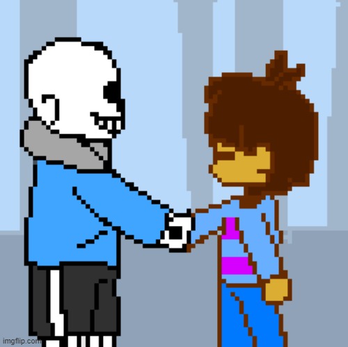 Sans undertale pixel art high quality