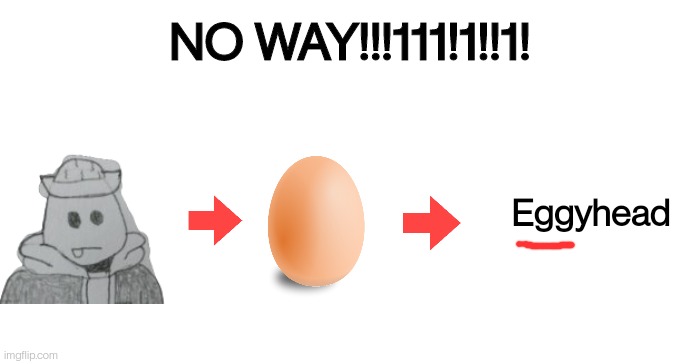 That's just a theory... A GAME THEORY! 
(This is a joke) | NO WAY!!!111!1!!1! Eggyhead | made w/ Imgflip meme maker