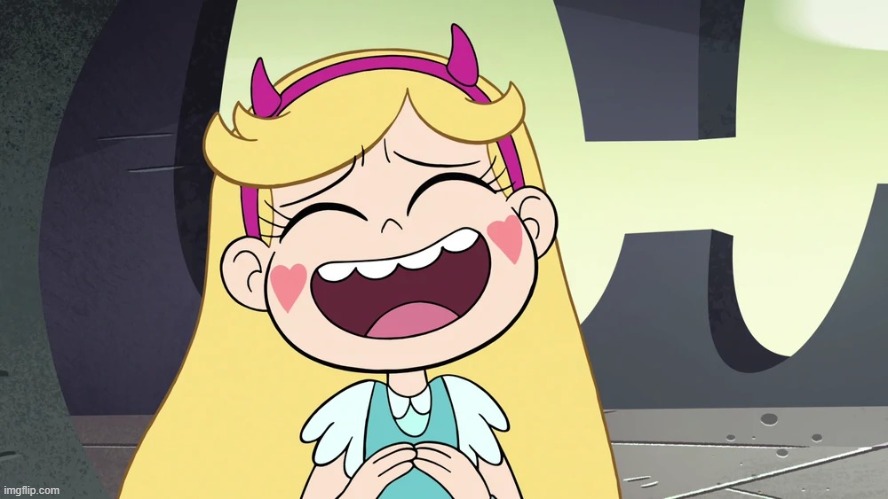 Star Butterfly Laughing | image tagged in star butterfly laughing,star vs the forces of evil,svtfoe | made w/ Imgflip meme maker