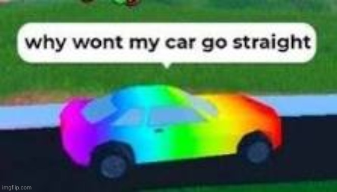 :) (not offensive) | image tagged in lgbtq car | made w/ Imgflip meme maker