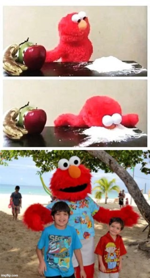 image tagged in elmo cocaine | made w/ Imgflip meme maker