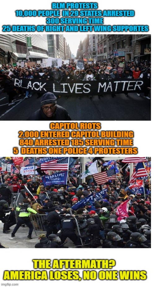 Divide we stand | image tagged in maga,blm,left,right,division | made w/ Imgflip meme maker